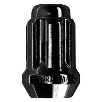 Gorilla Automotive® - Black Chrome Cone Seat Small Diameter Duplex Acorn Lug Nut