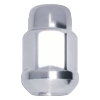Gorilla Automotive® - Black Chrome Radius/Ball Seat Acorn Bulge Lug Nut