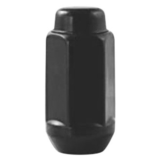 Gorilla Automotive® - Black Chrome Cone Seat Acorn Bulge Lug Nut