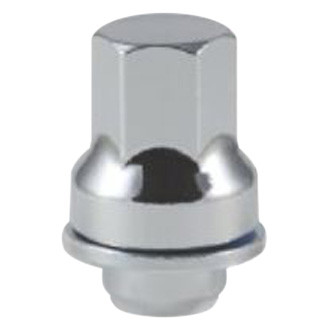 Gorilla Automotive® - Black Chrome Mag Seat Lug Nut