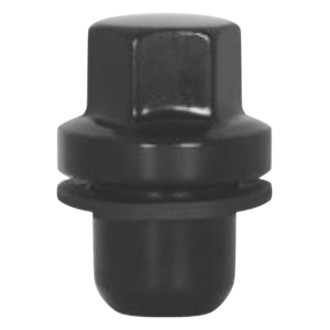 Gorilla Automotive® - Black Chrome Mag Seat Lug Nut