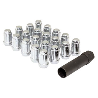 Gorilla Automotive® - Chrome Heat Treated Cone Seat Small Diameter Acorn Lug Nuts