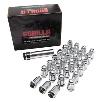 Gorilla Automotive® - Cone Seat Lug Nuts Wheel Installation Kit for Factory Wheels