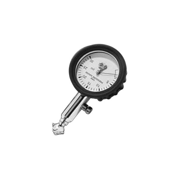 Gorilla Automotive® - 0 to 30 psi Low Pressure Dial Tire Pressure Gauge