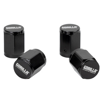 Gorilla Automotive® - Black Gorilla Tire Valve Stem Cap