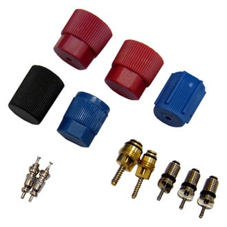 gpd® - A/C System Valve Core and Cap Kit