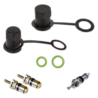 gpd® - A/C System Valve Core and Cap Kit