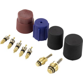 gpd® - A/C System Valve Core and Cap Kit