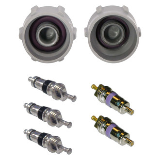 gpd® - A/C System Valve Core and Cap Kit