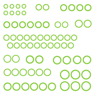 gpd® - A/C System O-Ring and Gasket Kit