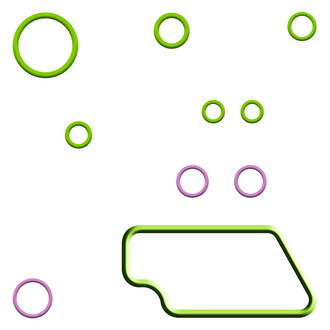gpd® - A/C System O-Ring and Gasket Kit