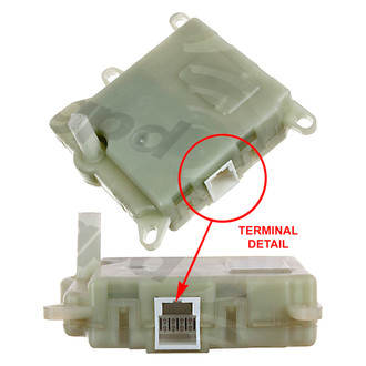 gpd® - HVAC Heater Blend Door Actuator