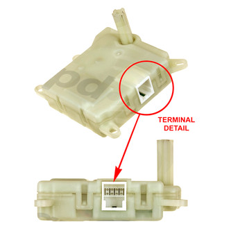 gpd® - HVAC Heater Blend Door Actuator