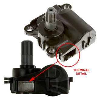 gpd® - HVAC Heater Blend Door Actuator