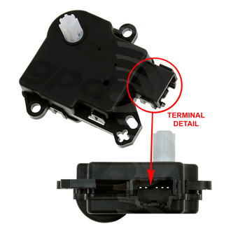 gpd® - HVAC Heater Blend Door Actuator