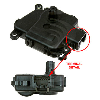 gpd® - HVAC Heater Blend Door Actuator