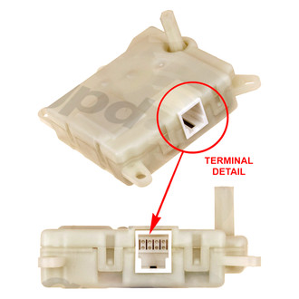 gpd® - HVAC Heater Blend Door Actuator