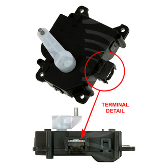 gpd® - HVAC Heater Blend Door Actuator