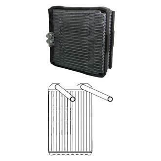 gpd® - A/C Evaporator Core and Heater Core Kit