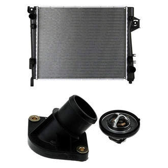 gpd® - 2-Pc Engine Coolant Radiator Kit