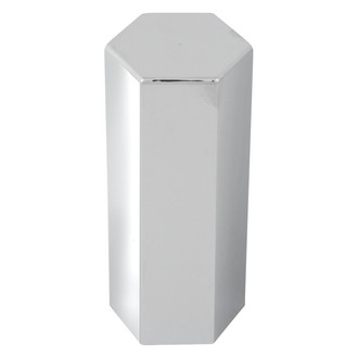 Grand General® - Chrome Flat Top Screw On Lug Nut Cover