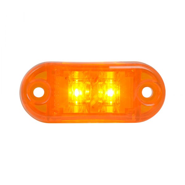 Grand General® - 2.5"x1" Oval Amber LED Side Marker Light