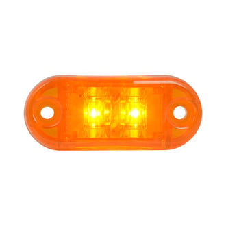 Grand General® - 2.5"x1" Oval LED Side Marker Light