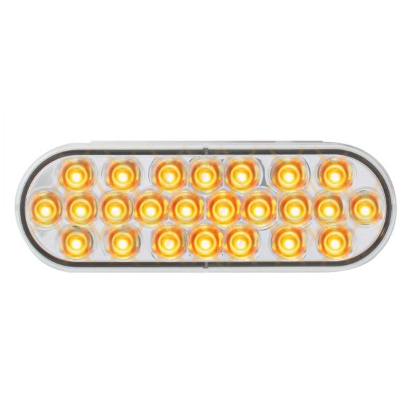 Grand General® - Pearl Series 6.5"x5.5" Oval LED Turn Signal/Parking Light