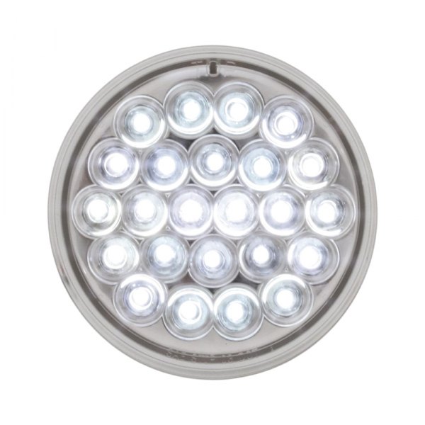 Grand General® - 4" Chrome Round Pearl LED Backup Light