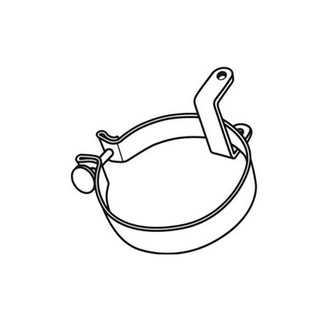 Grand Rock® - Aerocab Passenger Side Exhaust Mounting Bracket (7" Diameter)