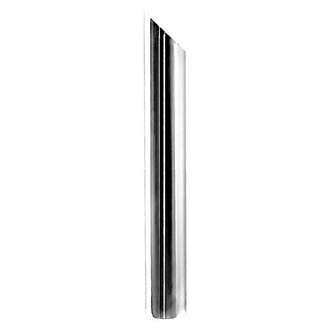 Grand Rock® - Miter OD Style Angle Cut Chrome Exhaust Stack (7" Inlet, 5" Outlet, 48" Height)