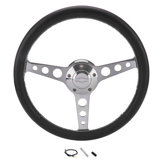 Grant® - 3-Spoke Billet Classic Series Polished Steering Wheel