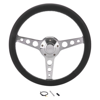 Grant® - 3-Spoke Billet Classic Series Polished Steering Wheel