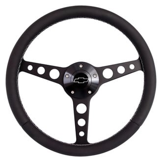 Grant® - 3-Spoke Billet Classic Series Black Steering Wheel