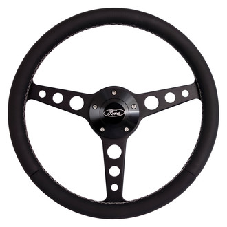 Grant® - 3-Spoke Billet Classic Series Black Steering Wheel