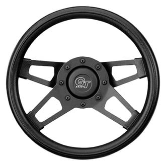 Grant® - 4-Spoke Challenger Style Black Cushioned Foam Steering Wheel