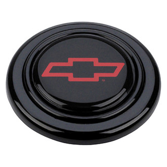 Grant® - Signature Style Horn Button with Red/Black Chevrolet Emblem
