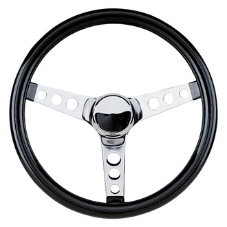 Grant® - 3-Spoke Classic Cruisin' Series Black High Gloss Vinyl Steering Wheel