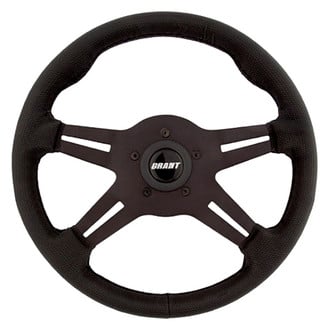 Grant® 8510 - 4-Spoke Gripper Series Steering Wheel with Black Diamond Textured Grip