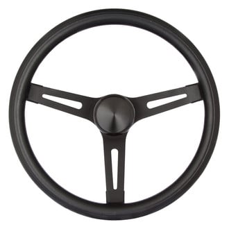 Grant® 8541 - 3-Spoke GT Rally Black Suede Steering Wheel