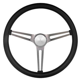 Grant® - 3-Spoke Classic Nostalgia GM Style Black Cushioned Foam Steering Wheel