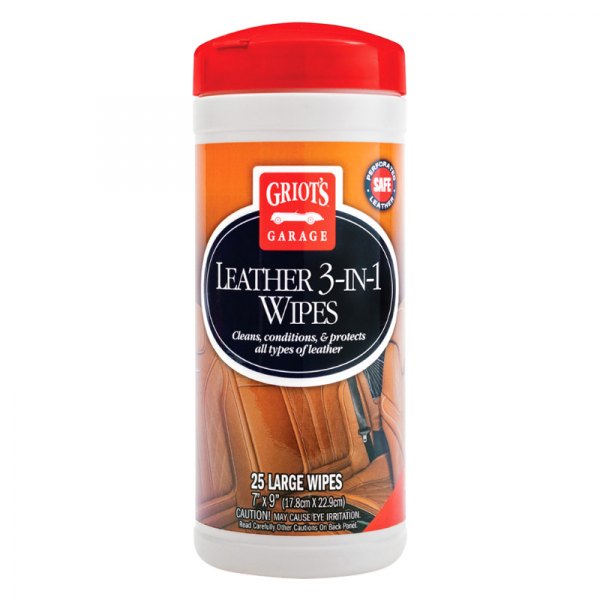 Griot's Garage® - Leather 3-in-1 Wipes