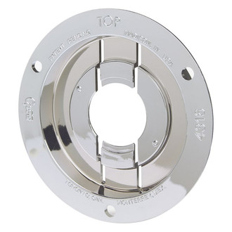 Grote® - Theft-Resistant Screw/Twist-in Mount Mounting Flange and Pigtail Retention Cap for 2.5" LED and Incandescent Round Lights