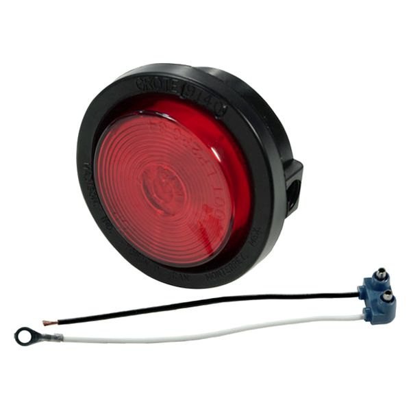 Grote® - 2.5" Round Grommet Mount Clearance Marker Light Kit