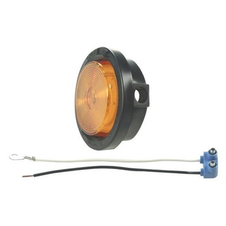 Grote® - 2.5" Amber Round Grommet Mount Clearance Marker Light Kit