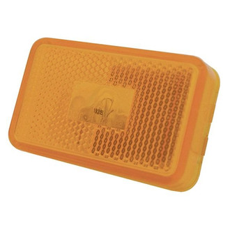 Grote® - Yellow Grommet Mount Clearance Marker Light with Built-In Reflector