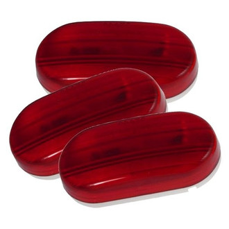 Grote® - Optic Lens Red Oval Clearance Marker Light