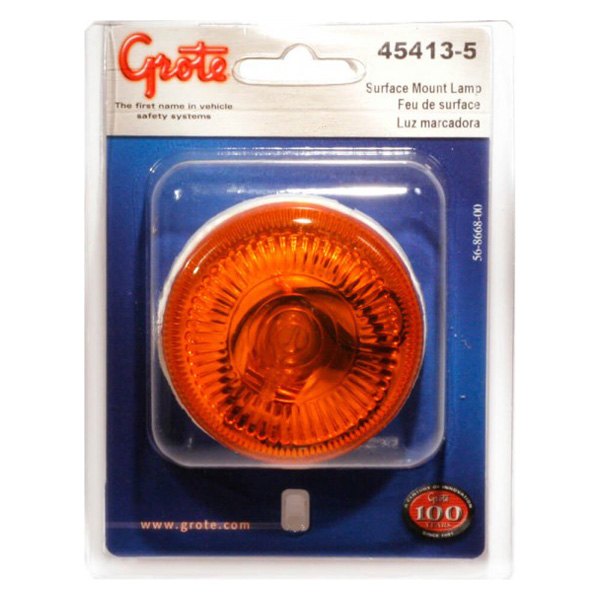 Grote® - 2.5" Single-Bulb Round Surface Mount Clearance Marker Light