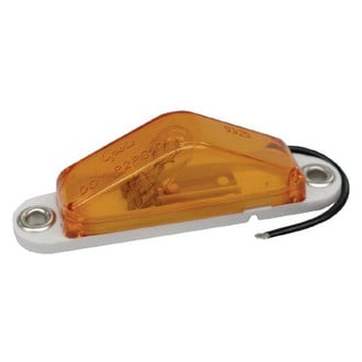 Grote® - Peak Lens Yellow Clearance Marker Light with Peak Lens