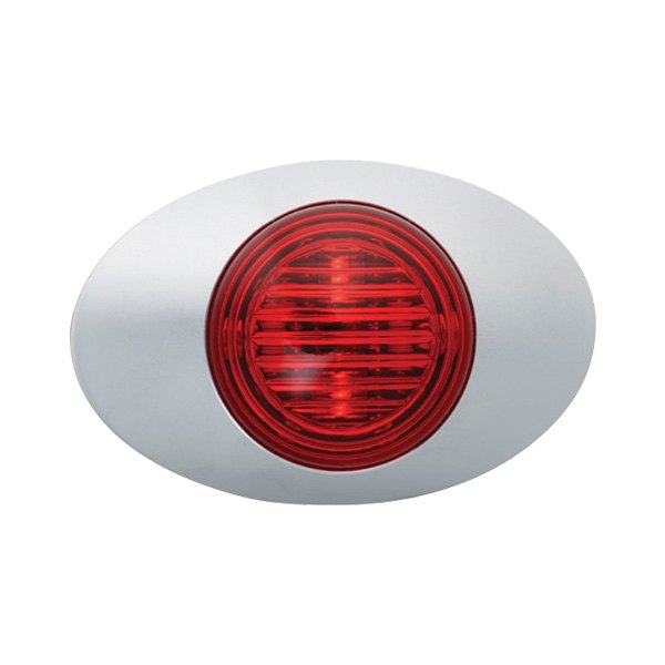 Grote® - M3 Series 3"x2" Oval Red LED Side Marker Light